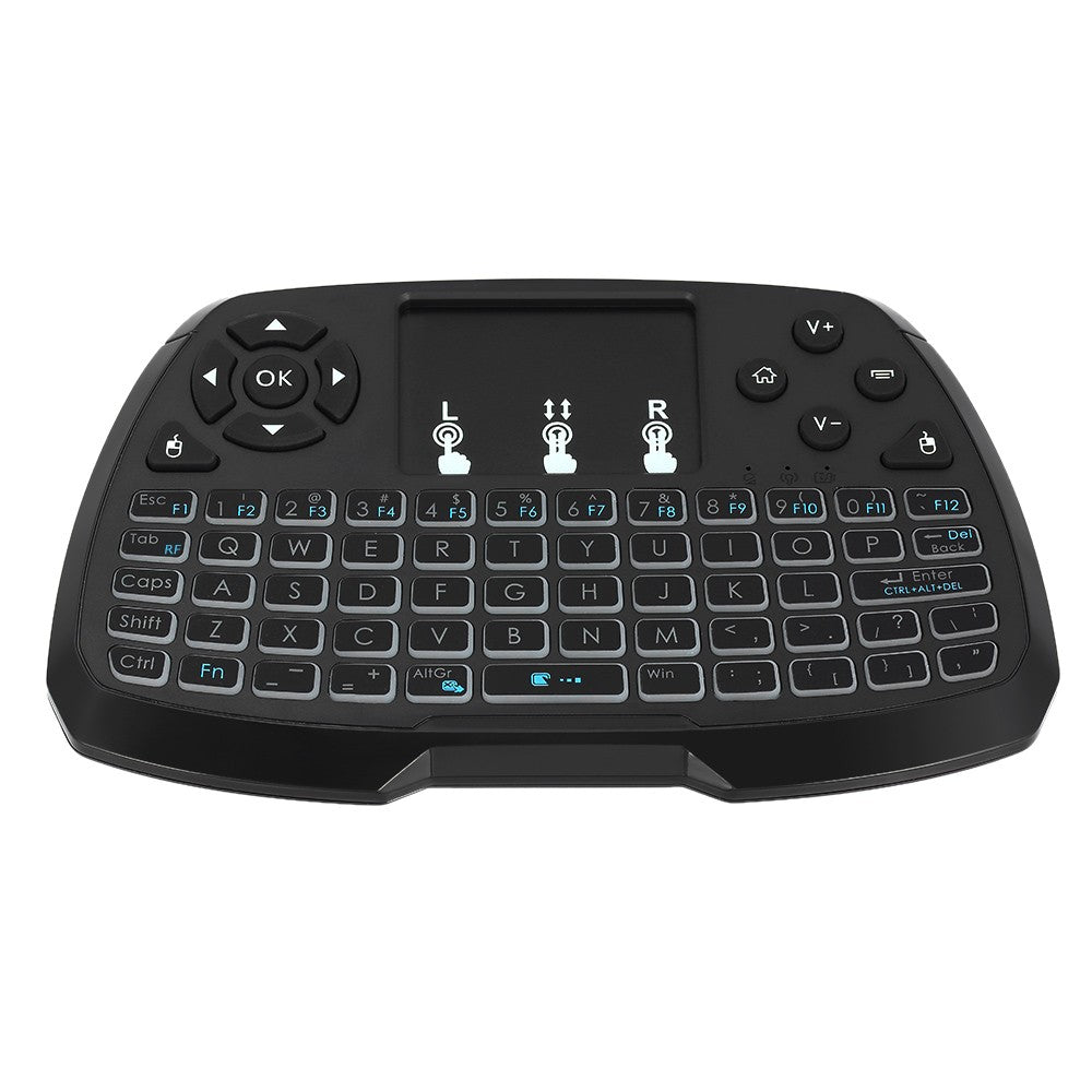2.4GHz Wireless Keyboard Touchpad Mouse Handheld Remote Control for Android TV BOX Smart TV PC Notebook 2.4GHz Wireless Keyboard Touchpad Mouse Handheld Remote Control for Android TV BOX Smart TV PC Notebook